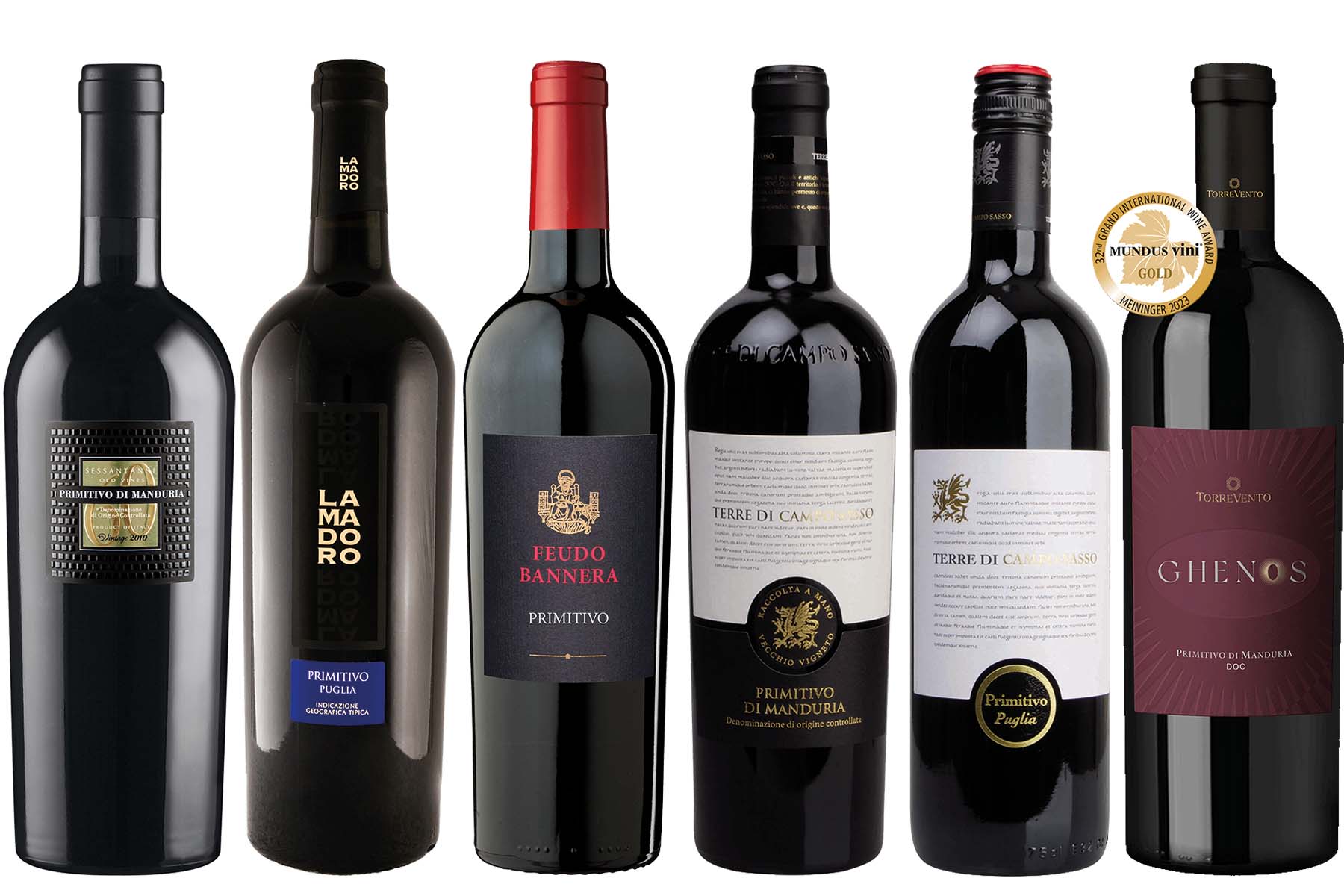 Weinpaket Primitivo - Rotweine aus Apulien